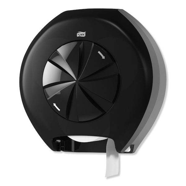 Tork Tork OptiCore 3-Roll Toilet Paper Roll Dispenser Black T11, High Capacity, 565828 - 565828