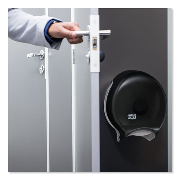 Tork Tork Jumbo Toilet Paper Roll Dispenser Smoke T22, High Capacity, 66TR - 66TR