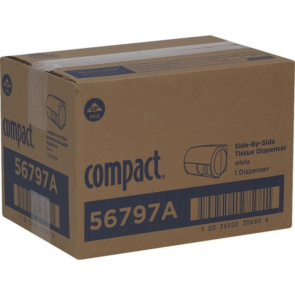Georgia-Pacific Toilet Paper Dispr, Coreless, 7-1/8 In. H - 56797A