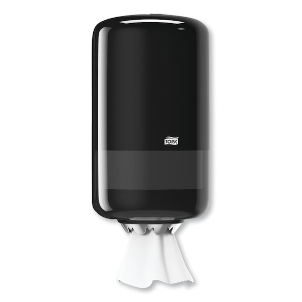 Tork Elevation Mini Centerfeed Hand Towel Dispenser, 6.86 x 6.51 x 13.05, Black - 558028A