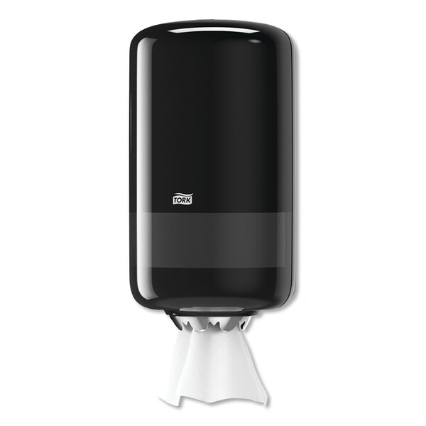 Tork Elevation Mini Centerfeed Hand Towel Dispenser, 6.86 x 6.51 x 13.05, Black - 558028A