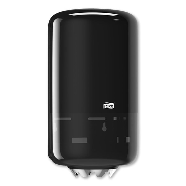 Tork Elevation Mini Centerfeed Hand Towel Dispenser, 6.86 x 6.51 x 13.05, Black - 558028A