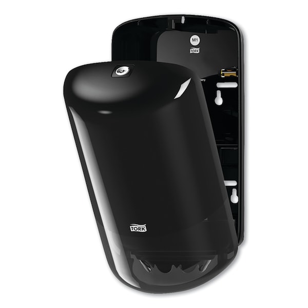 Tork Elevation Mini Centerfeed Hand Towel Dispenser, 6.86 x 6.51 x 13.05, Black - 558028A