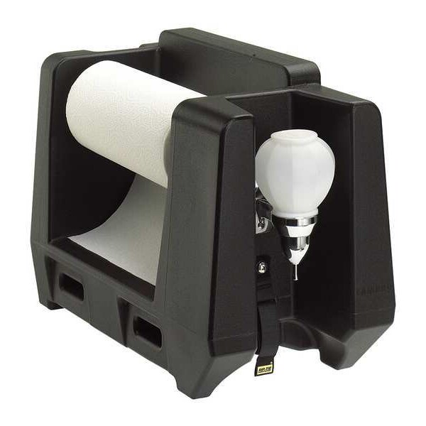 Cambro Handwash Accessory With Paper Towel Roll Dispenser Black - EAHWAPR110