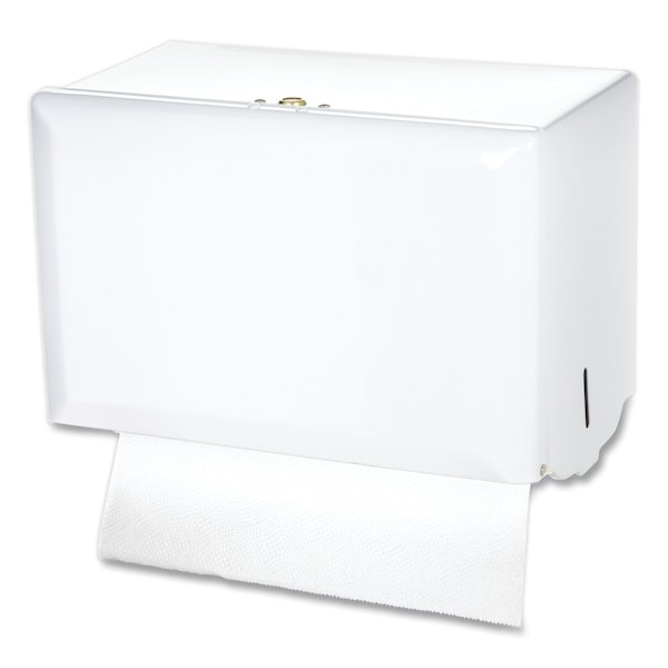 San Jamar Dispenser, Singlefold Towel, White - SAN T1800WH