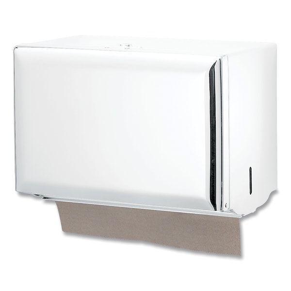 San Jamar Dispenser, Singlefold Towel, White - SAN T1800WH