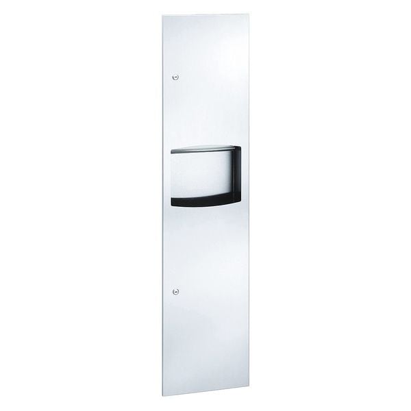 Bradley Semi-Recessed Towel/Waste Unit - 2027-100000