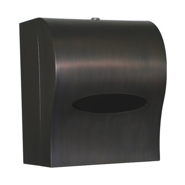 Macfaucets Hands Free Paper Towel Roll Dispenser In Venetian Bronze, ATD-10 - ATD-10 VB