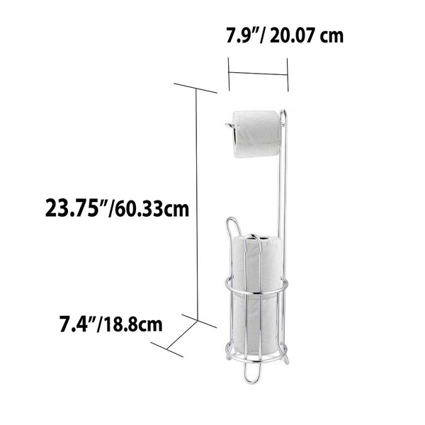 Home Basics Home Basics Toilet Paper Holder and Dispenser - ZOR96303