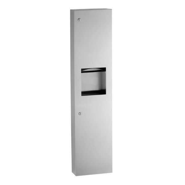 Bobrick Paper Towel Dispenser/Waste Receptacle - 380349