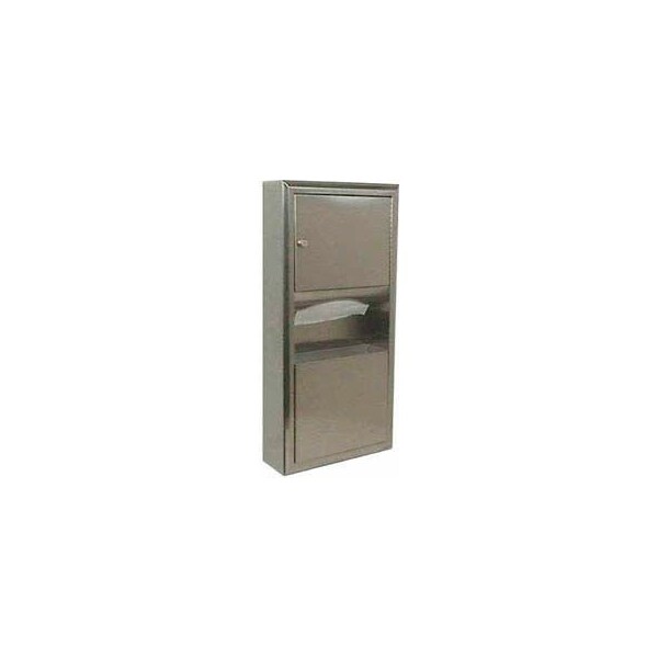 Bobrick Bobrick ClassicSeries Surface Mount Folded Paper Towel Dispenser/Receptacle - B3699