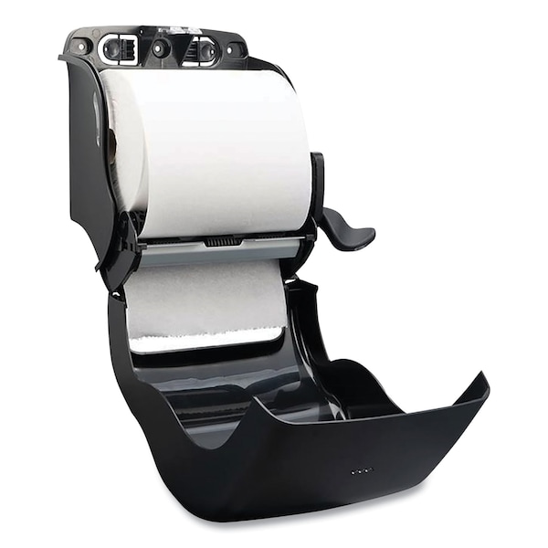 San Jamar Ecological Green Towel Dispenser, 12.49in x 8.6in x 12.82in, Black - T950REBK