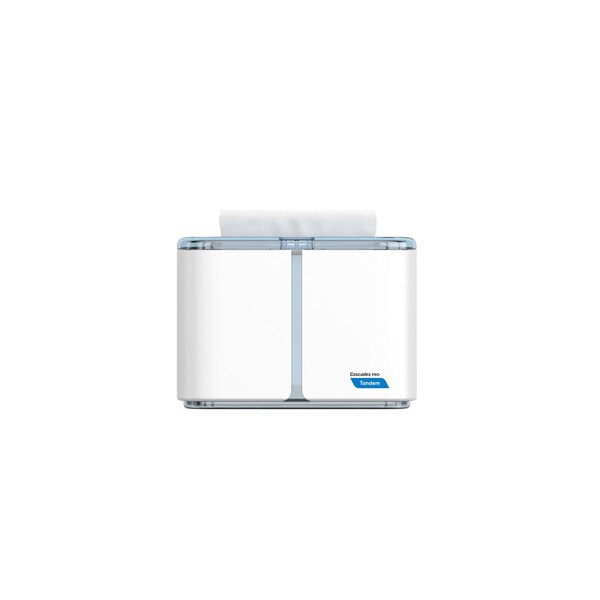 Cascades Pro Tandem Multifold Dispenser White Hand Towel Countertop - C365