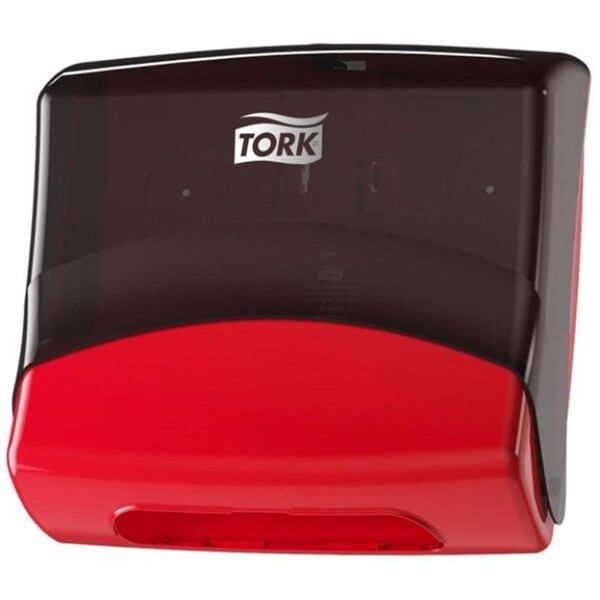 Cubiculum Usa W4 Cloth Tophold Dispenser, Red & Black - CU3577422