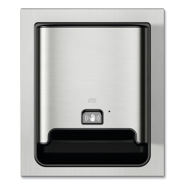 Tork Tork Matic Paper Hand Towel Roll Dispenser, Sensor, Stainless Steel H1, One-at-a-time Dispensing - 461223