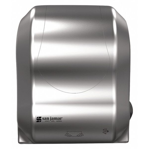 San Jamar Towel Dispenser, Hands-Free, Summit, SS Lk - T7470SS