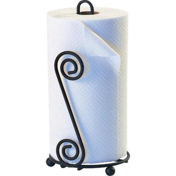 Spectrum Diversified Spectrum Elegant Scroll Countertop Portable Paper Towel Holder - 44410