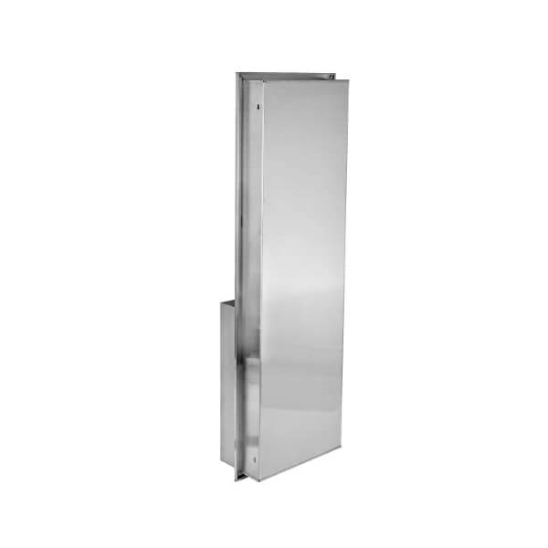 Alpine Industries Recessed Paper Towel Dispenser / Waste Receptacle - ALP492