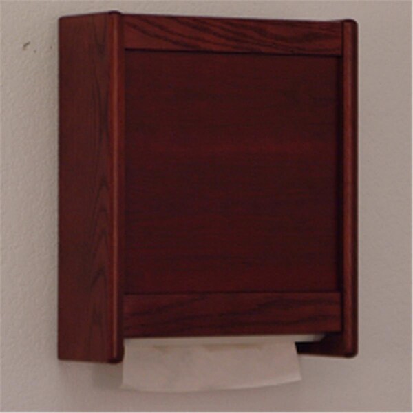 Wooden Mallet C-Fold and Multi-Fold Towel Dispenser in Mahogany - WCT1MH