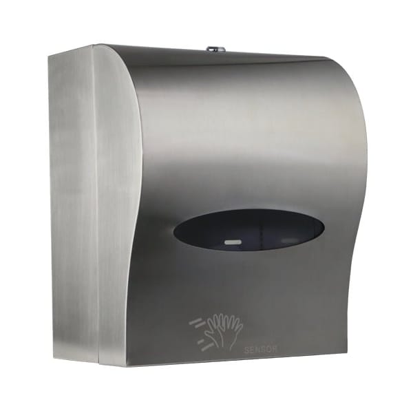 Macfaucets Touch Free Paper Towel Roll Dispenser In Stainless Steel, ATD-10 - ATD-10 SS