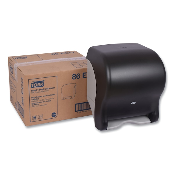Tork Tork Electronic Paper Hand Towel Roll Dispenser Smoke H21, Touch-Free, 86ECO - 86ECO