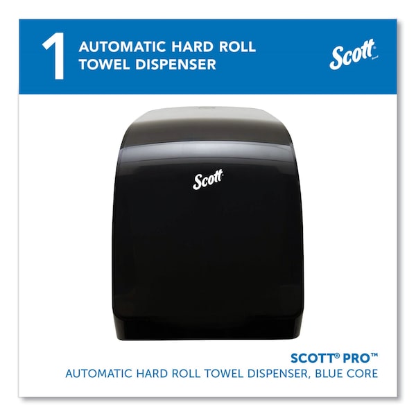 Scott Pro Electronic Hard Roll Towel Dispenser, 12.66 x 9.18 x 16.44, Smoke - KCC 34348