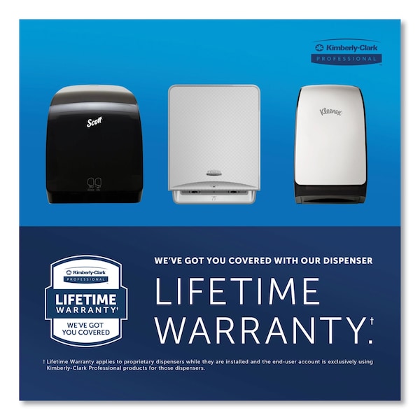 Scott Pro Electronic Hard Roll Towel Dispenser, 12.66 x 9.18 x 16.44, Smoke - KCC 34348