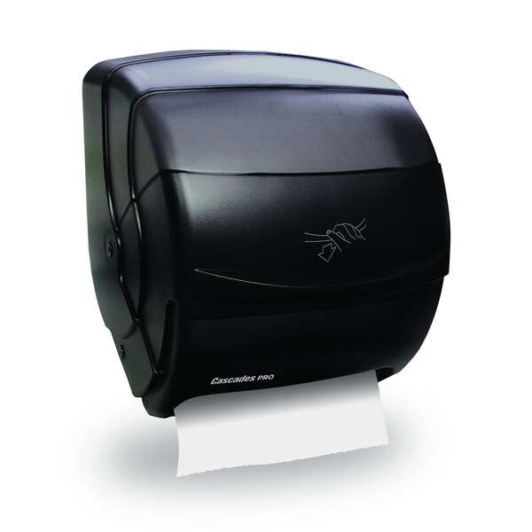 Cascades Pro Universal Hardwound Towel Dispenser Grey Easy Out Push Bar - DH05
