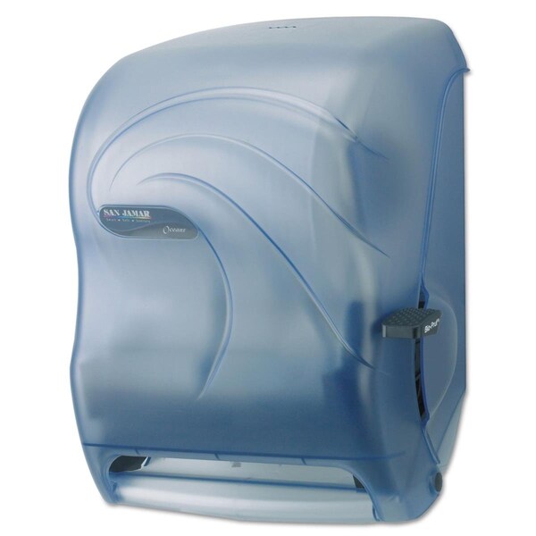 Kd Muebles De Comedor 16.75 x 10 x 12 in. Lever Roll Towel Dispenser - Arctic Blue - KD3750338