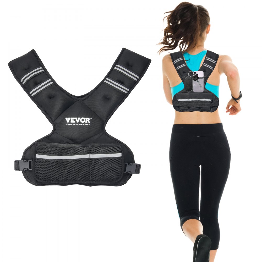 VEVOR 20-32lb Adjustable Weighted Vest for Men Women Strength Training Running - KDJZLKXFMD301DI6OV0