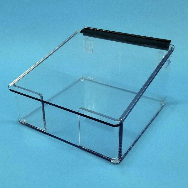 S-Curve Technologies Wiper Dispenser for 9 x 9 wipes with lid - WDL-39 PETG