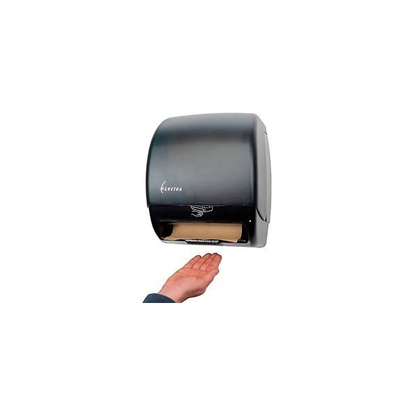 Palmer Fixture Co Palmer Fixture Automatic Adjustable Touchless Paper Towel Roll Dispenser, Black - TD024502