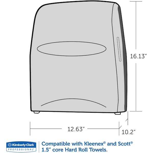 Kimberly-Clark Professional DISPENSER, TWL, HRD RL, SKE - KCC09990