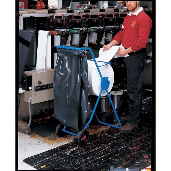Kimberly-Clark Professional Jumbo Roll Dispenser for WypAll and Kimtech Wipers (80596), Portable, 16.8 in x 18.5 in x 33 in - 80596