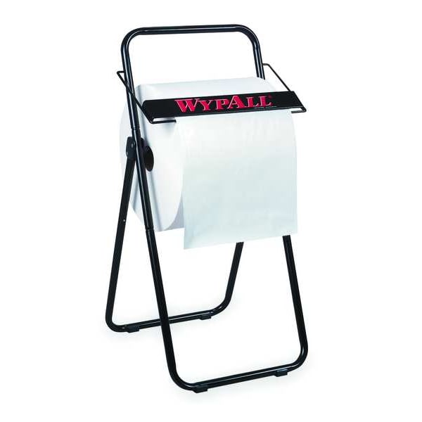 Kimberly-Clark Professional Jumbo Roll Dispenser for WypAll and Kimtech Wipers (80596), Portable, 16.8 in x 18.5 in x 33 in - 80596