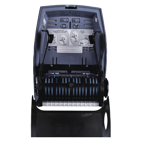 Kimberly-Clark Professional Sanitouch Manual Hard Roll Towel Dispenser, Black, for 1.75" Core, 12.63" x 16.13" x 10.2", Qty 1 - 09996