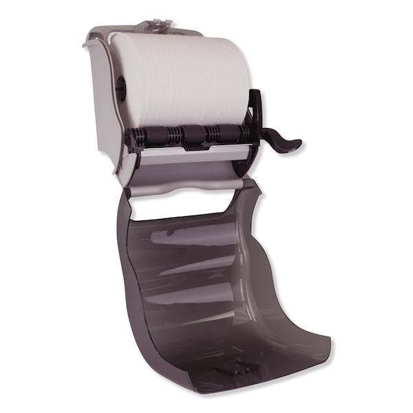 Tork Tork Paper Hand Towel Roll Lever Dispenser Smoke H21, High-Capacity, 83TR - 83TR