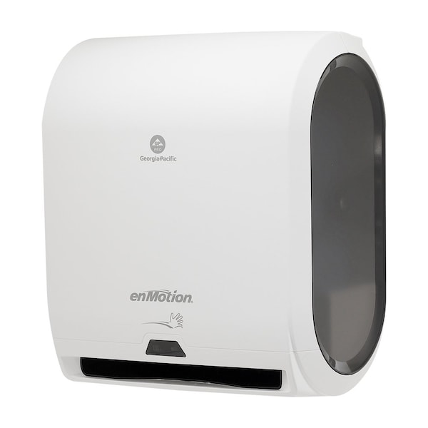 Georgia-Pacific enMotion 10â€ Automated Touchless Paper Towel Dispenser, White - 59407A