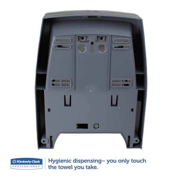 Kimberly-Clark Professional Sanitouch Hard Roll Towel Dispenser, 12.63w x 10.2d x 16.13h, Smoke - 09996