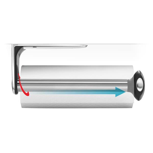 Simplehuman Wall Mount Paper Towel Holder, Stainless Steel - KT1024