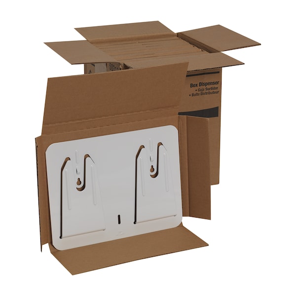 Georgia-Pacific Multi-Plate 8"H x 10-3/4"W, Wipe Dispenser, White - 50313