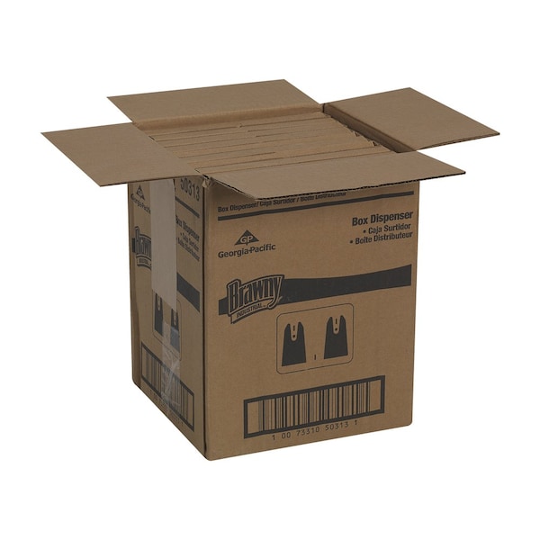 Georgia-Pacific Multi-Plate 8"H x 10-3/4"W, Wipe Dispenser, White - 50313