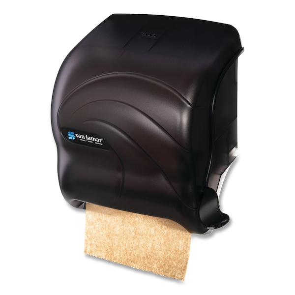 San Jamar Dispenser, Roll Towel, Black - SAN T990TBK