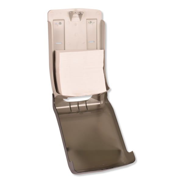 Tork Tork Multifold and C-Fold Hand Towel Dispenser Smoke H2 H25, One-at-a-Time Dispensing,  73TR - 73TR