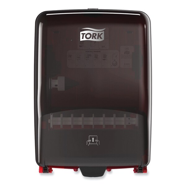 Tork Tork Wall-Mounted Paper Towel Dispenser Washstation Black/Red W6, Water Resistant - 651228