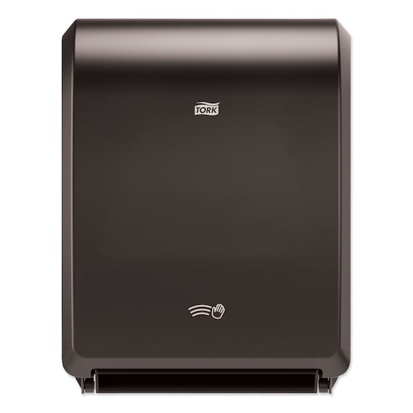 Tork Electronic Hand Towel Roll Dispenser, 7.5in Roll, 12.32 x 9.32 x 15.95, Black - 771728