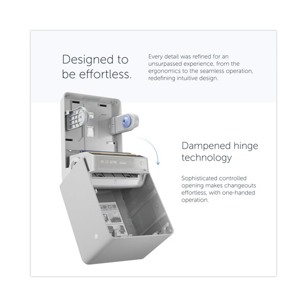 Kimberly-Clark Professional ICON Automatic Roll Towel Recessed Dispenser Housing, without Trim Panel, Stainless Steel - 53706