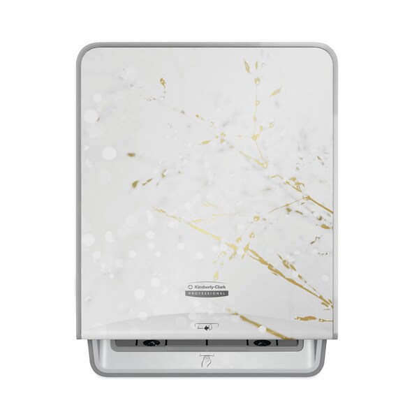 Kimberly-Clark Professional ICON Automatic Roll Towel Dispenser, 20.12 x 16.37 x 13.5, Cherry Blossom - 58730