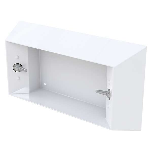Bestcare Whitehall 9-7/8"H x 18"W, Paper Towel Roll Dispenser, White - WH1848