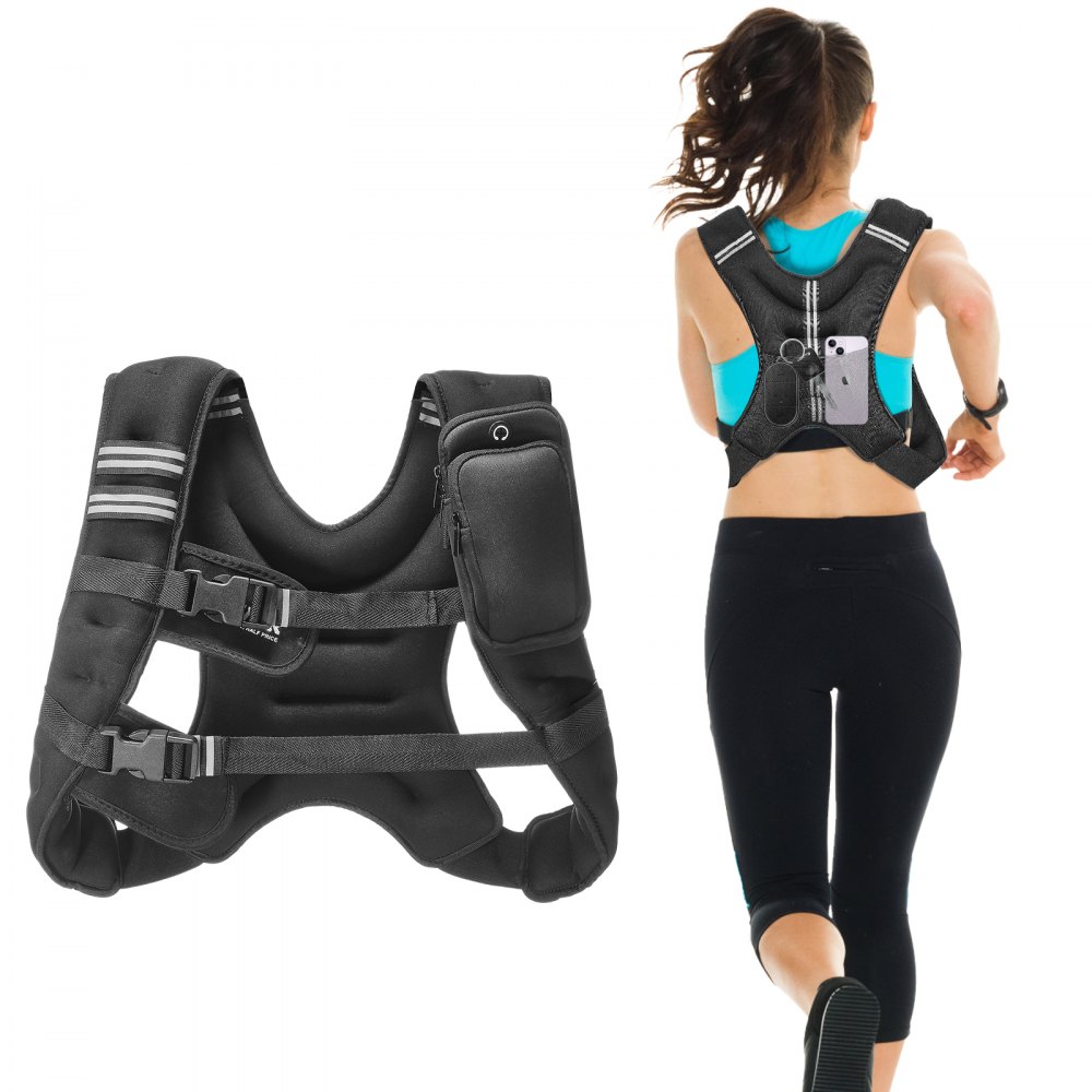 VEVOR 12lb Weighted Vest for Men Women Workout Equipment for Strength Training - GDZLKXTS12LBB3PP4V0